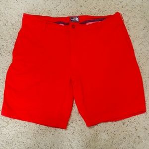 The North Face flat front shorts size 40